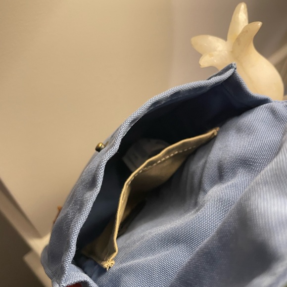 Fjallraven pocket bag in blue - Picture 4 of 12